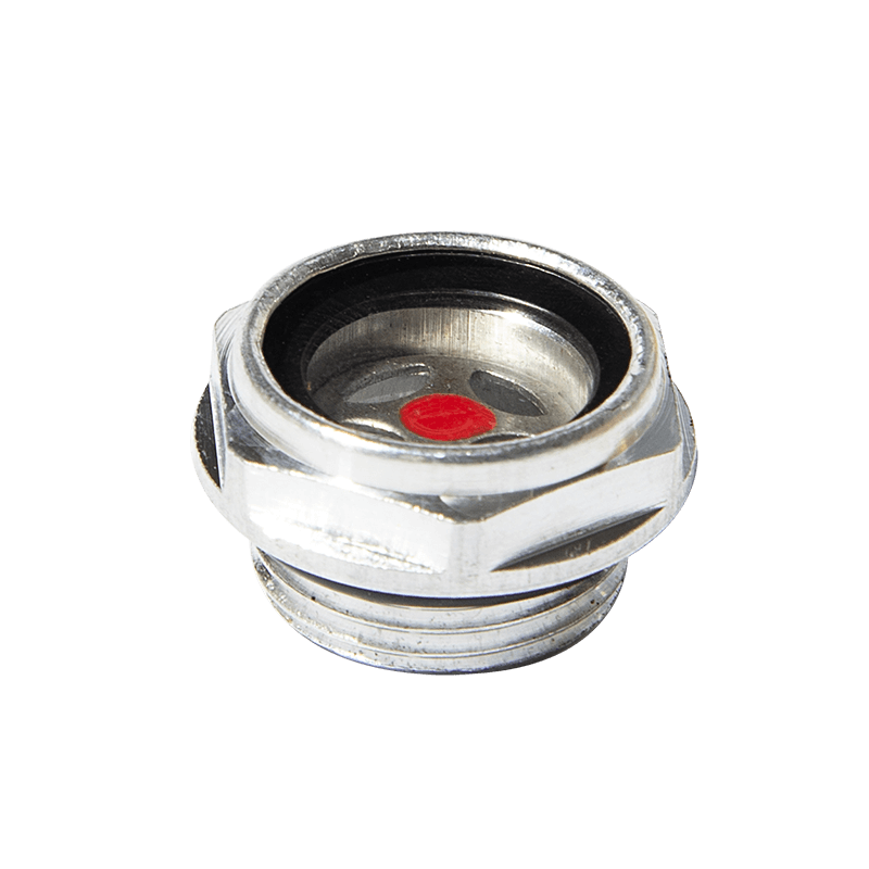 Aluminium oljenivå synglas
