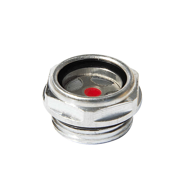 Aluminium oljenivå synglas