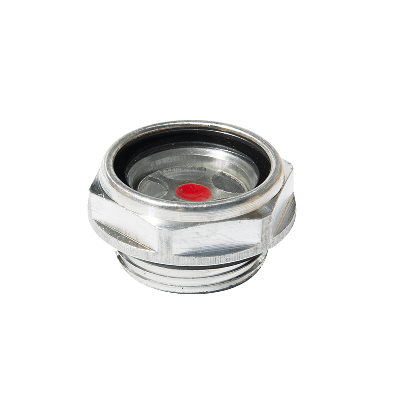 Aluminium oljenivå synglas
