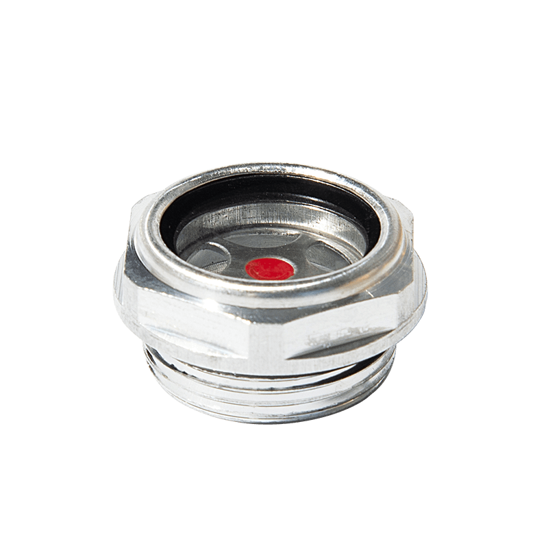 Aluminium oljenivå synglas