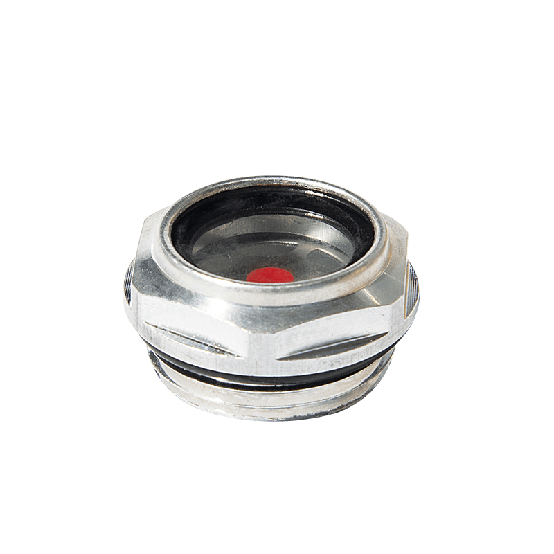 Aluminium oljenivå synglas