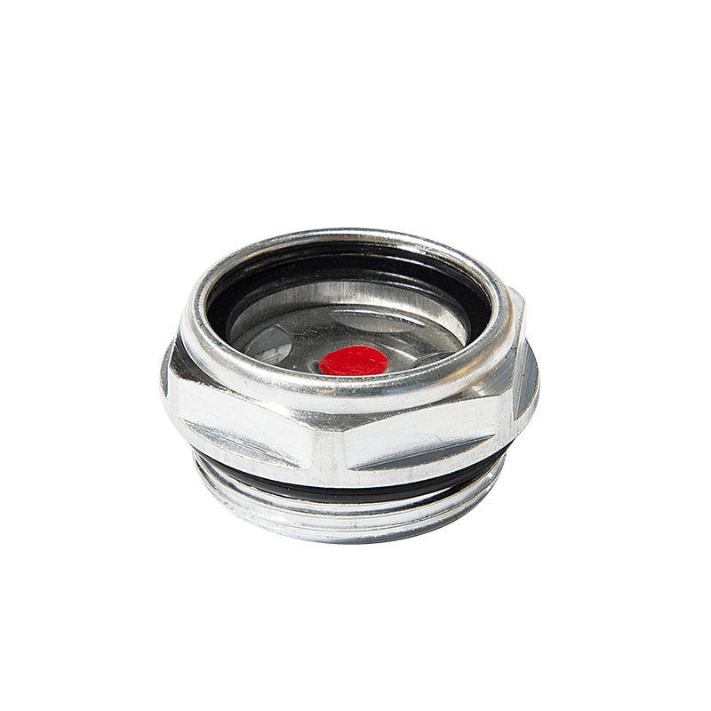 Aluminium oljenivå synglas