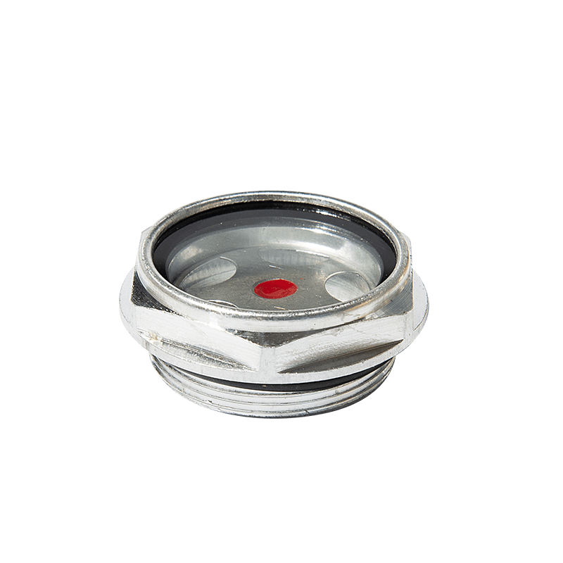Aluminium oljenivå synglas