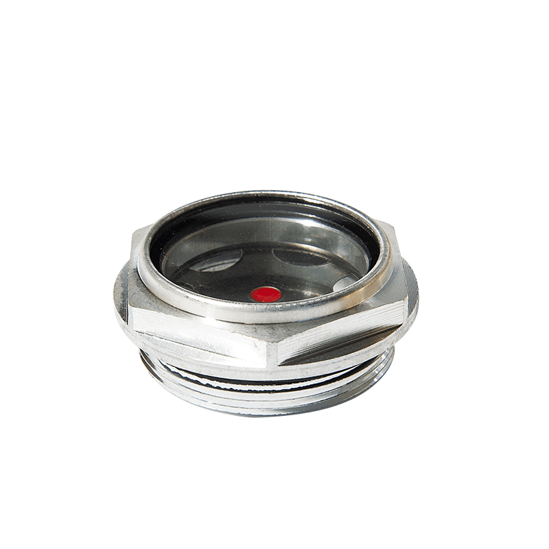 Aluminium oljenivå synglas