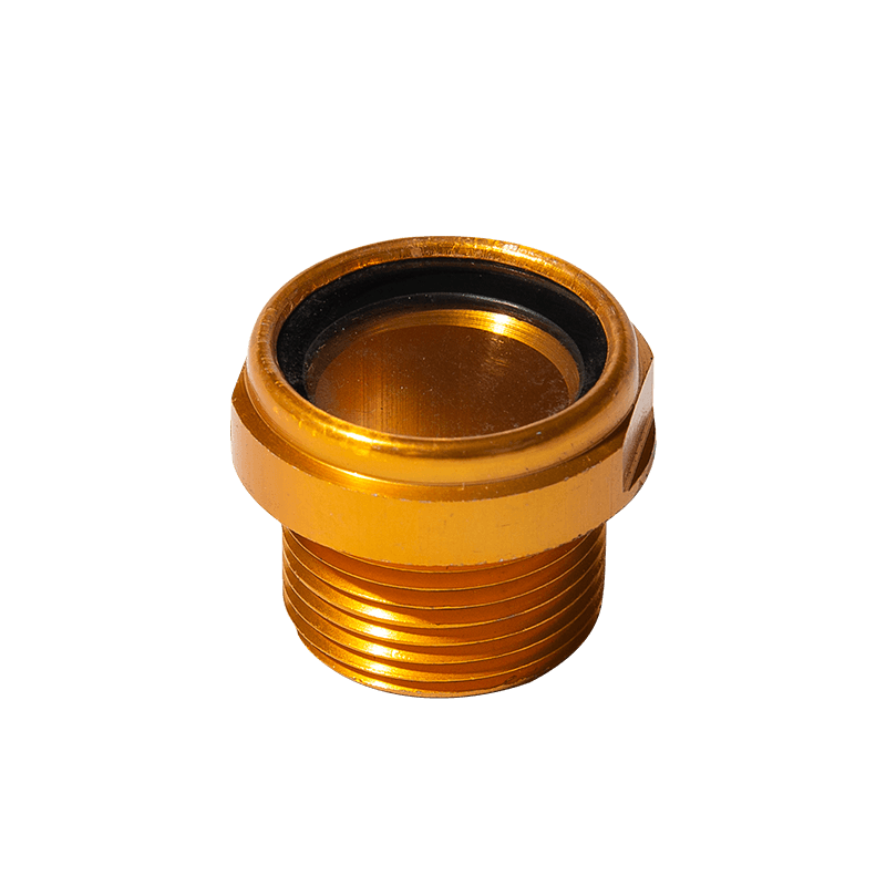 Aluminium oljenivå synglas