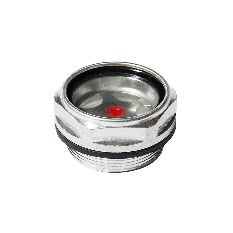 Aluminium oljenivå synglas