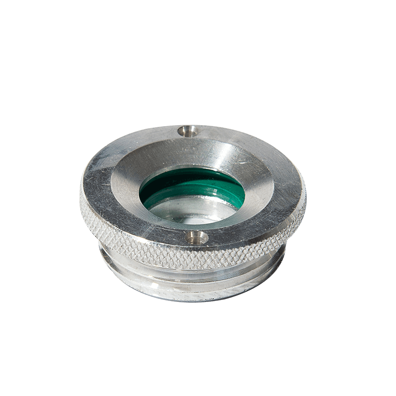 Aluminium oljenivå synglas