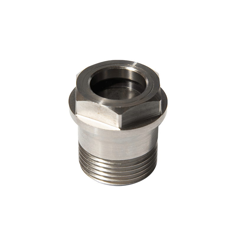 Aluminium oljenivå synglas
