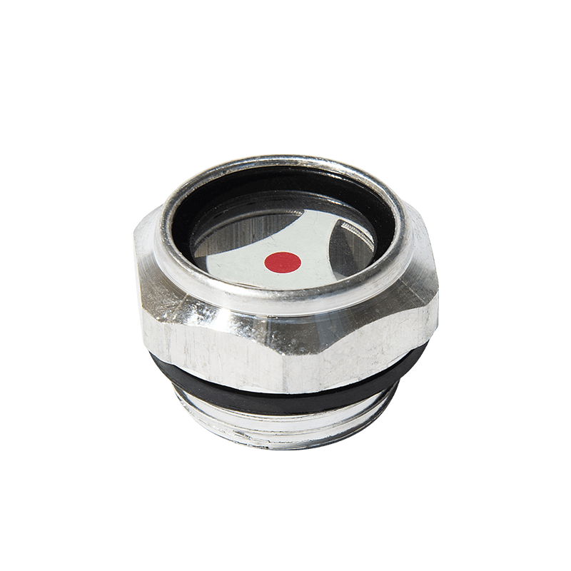 Aluminium oljenivå synglas