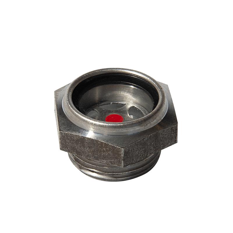 Aluminium oljenivå synglas