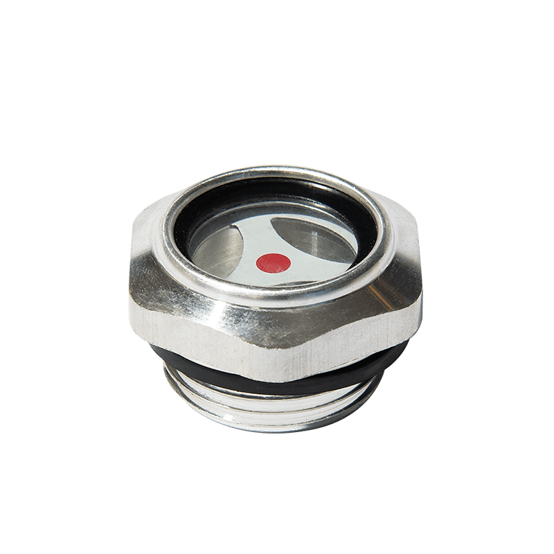 Aluminium oljenivå synglas
