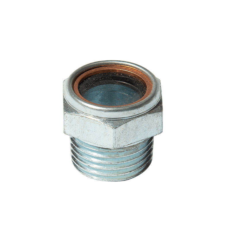 Aluminium oljenivå synglas