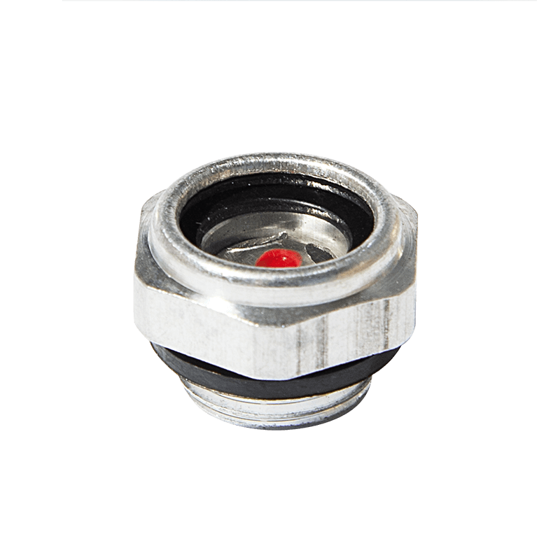 Aluminium oljenivå synglas