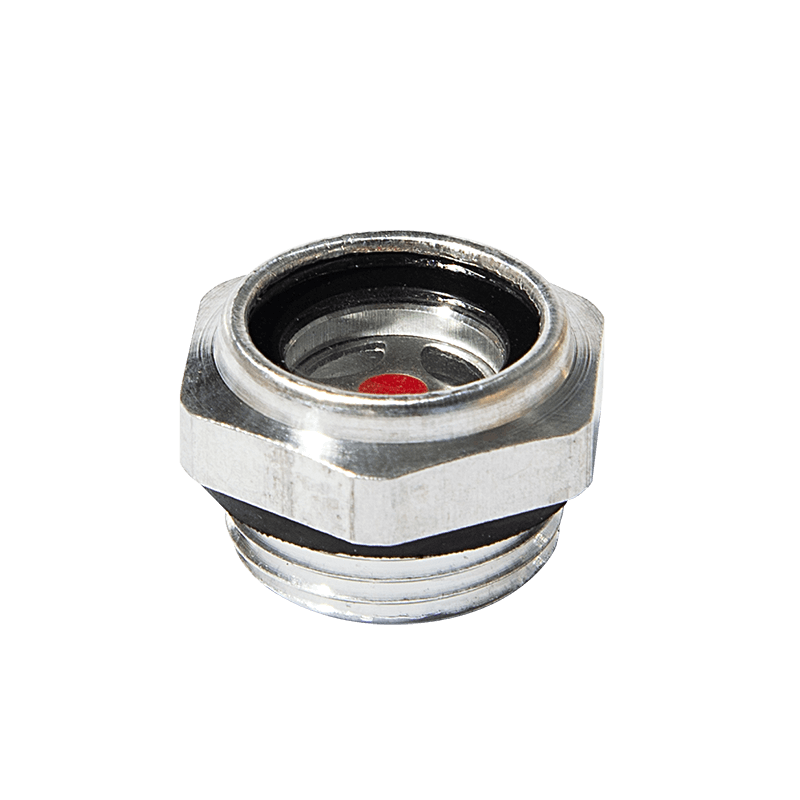 Aluminium oljenivå synglas
