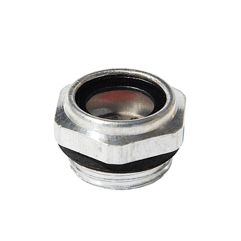 Aluminium oljenivå synglas