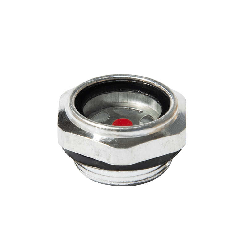 Aluminium oljenivå synglas