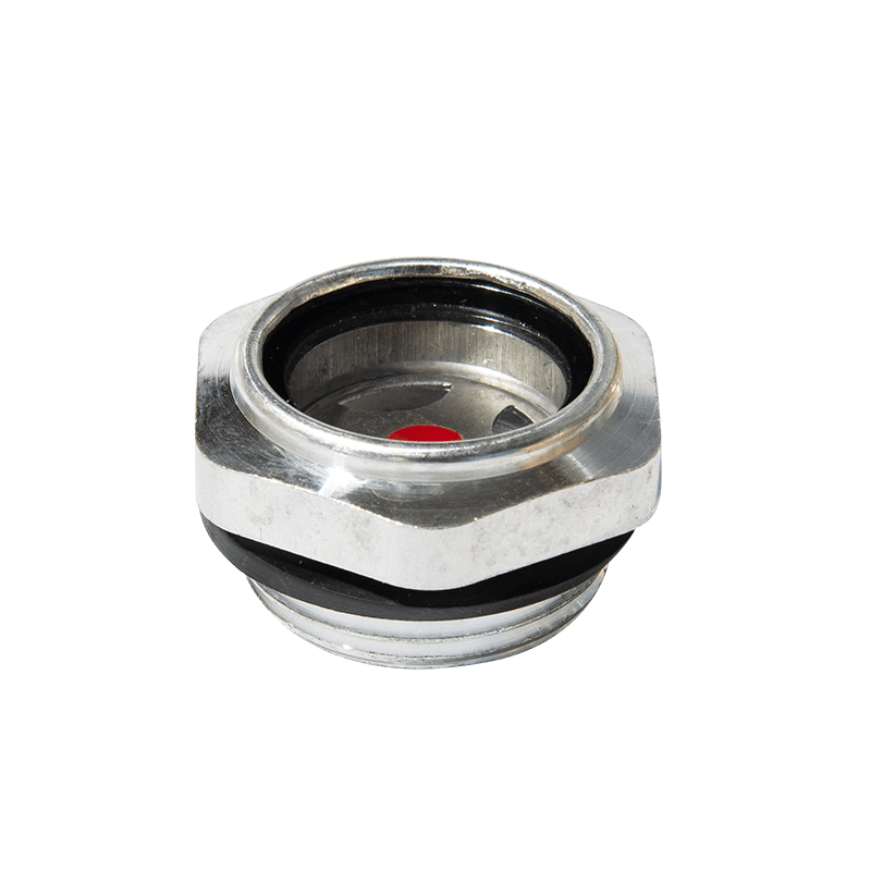 Aluminium oljenivå synglas