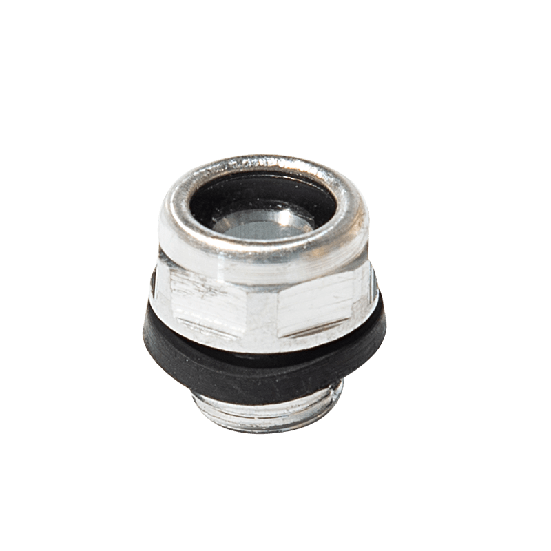 Aluminium oljenivå synglas