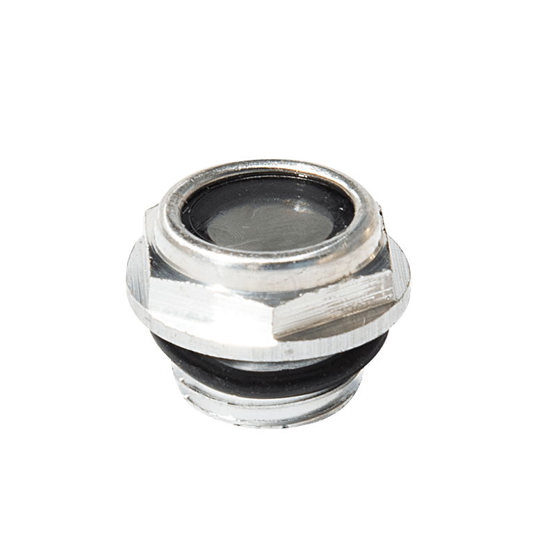 Aluminium oljenivå synglas