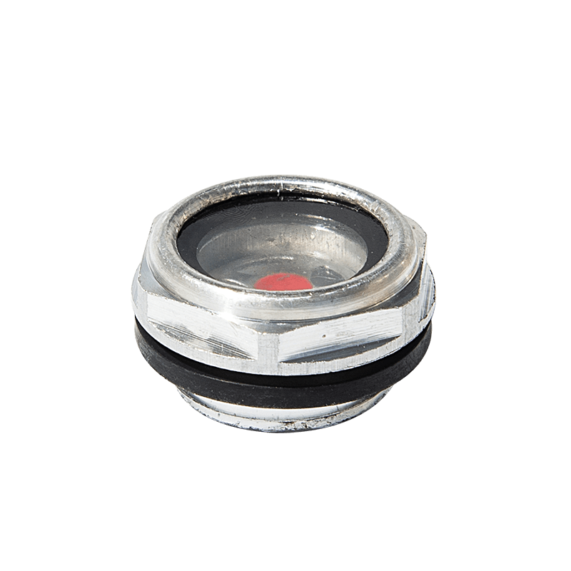 Aluminium oljenivå synglas