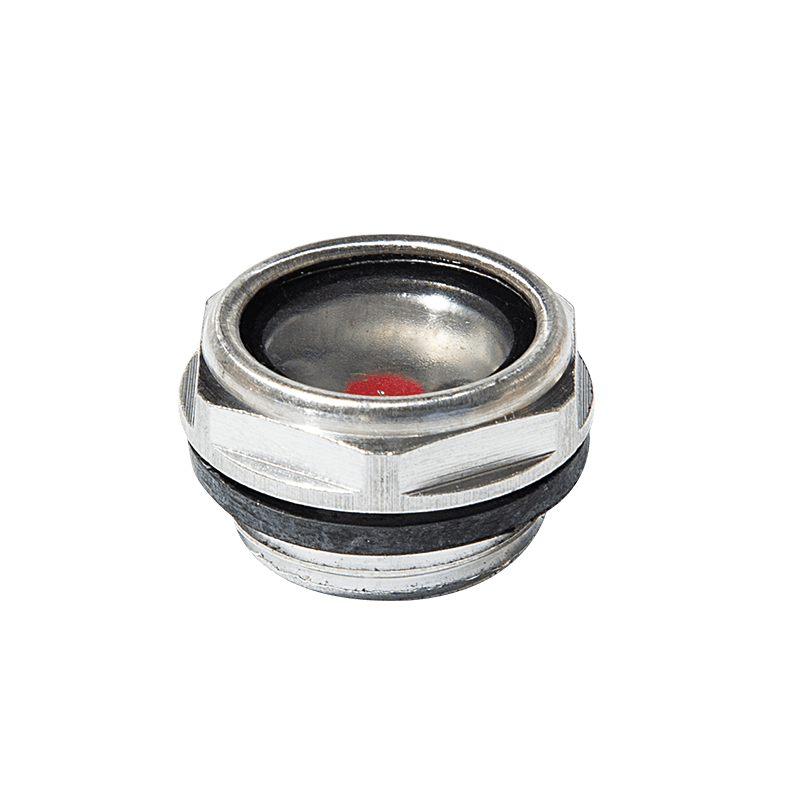 Aluminium oljenivå synglas