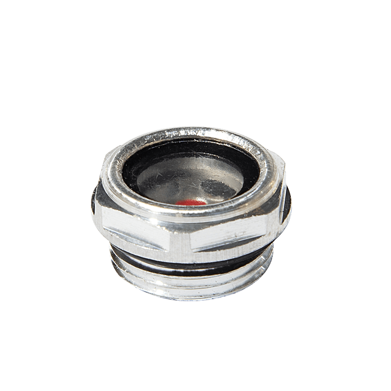 Aluminium oljenivå synglas