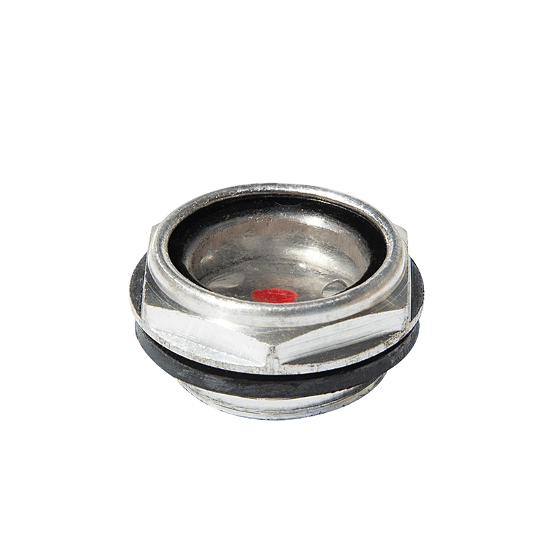 Aluminium oljenivå synglas