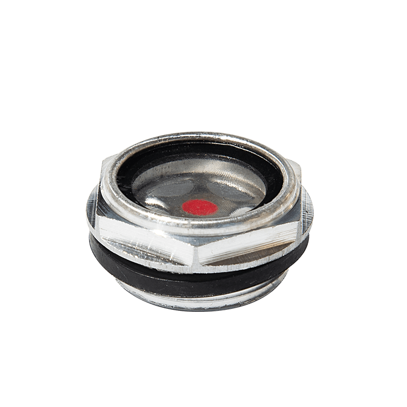 Aluminium oljenivå synglas