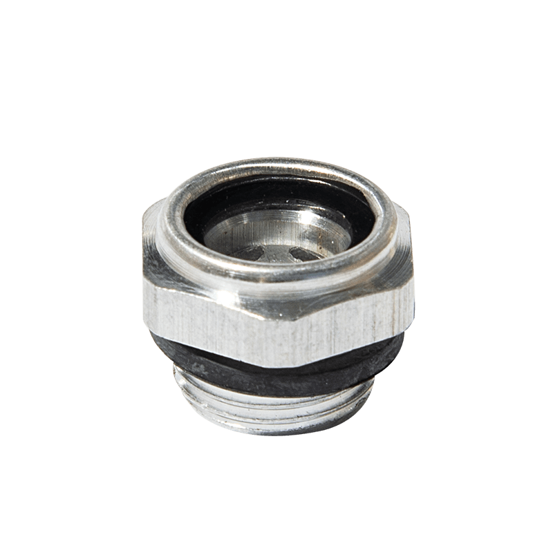 Aluminium oljenivå synglas