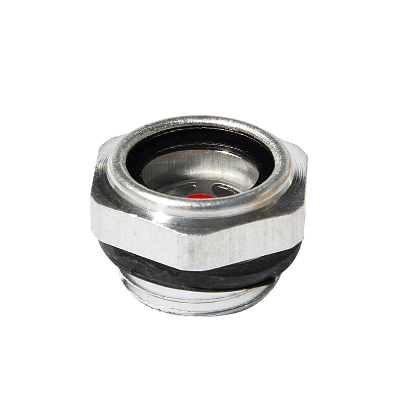 Aluminium oljenivå synglas