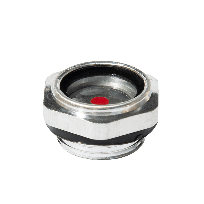 Aluminium oljenivå synglas